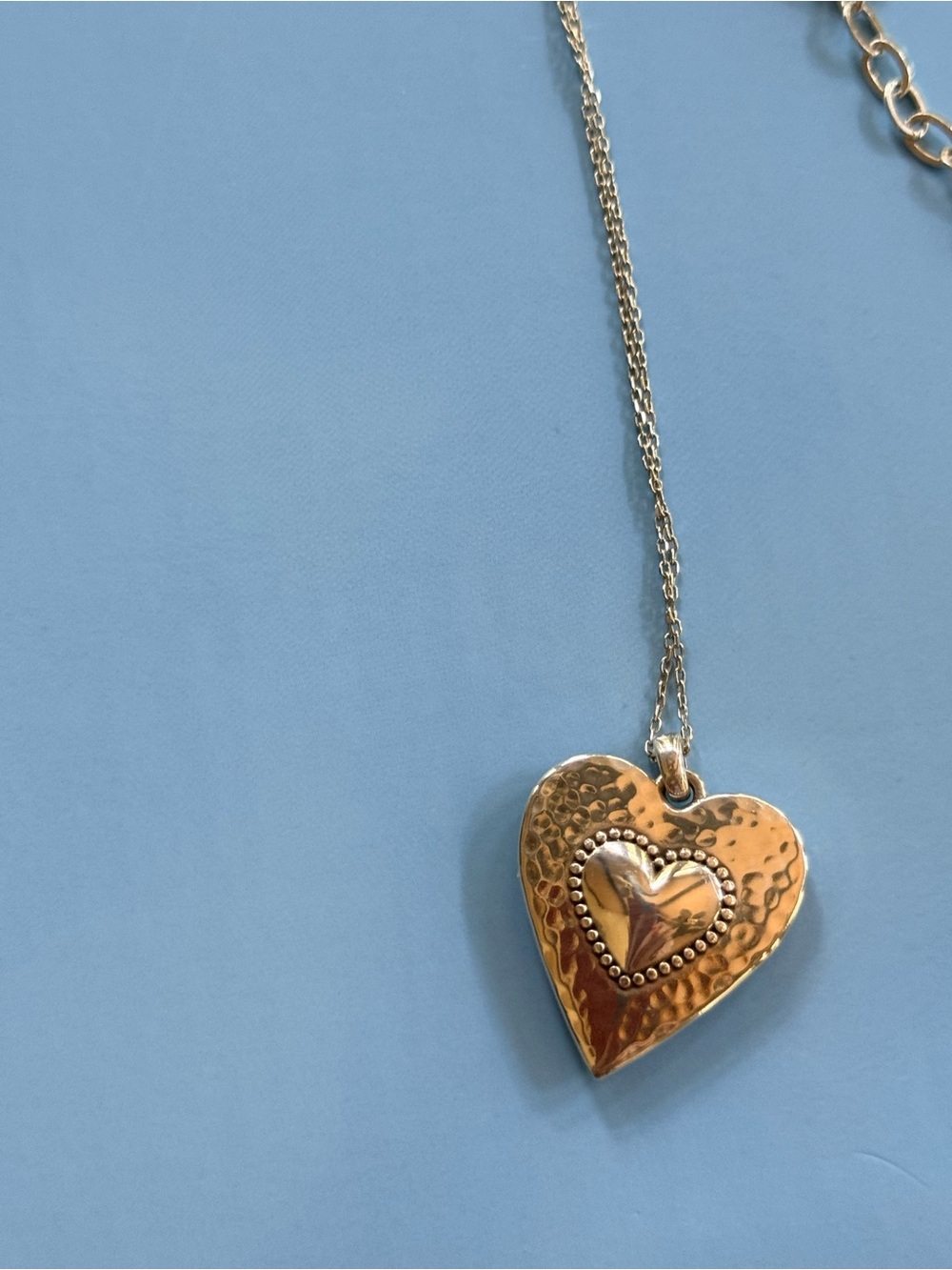 Brighton NWOT Pretty Tough Gem Heart Necklace. Adjustable Length. Silver plated - Picture 7 of 15